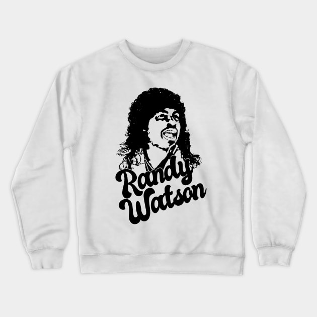 Retro Randy Watson 1988 Style Classic Crewneck Sweatshirt by Hand And Finger